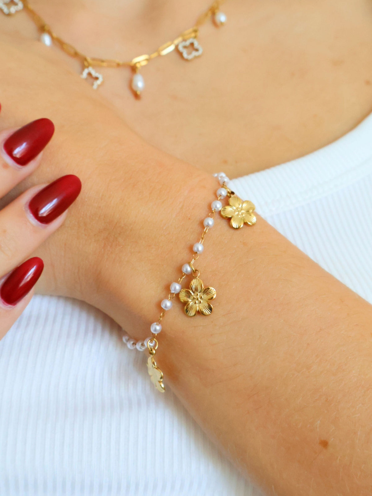 Bracelet Camélia