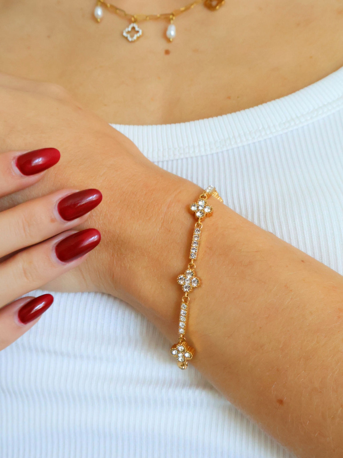 Bracelet Latte blanc