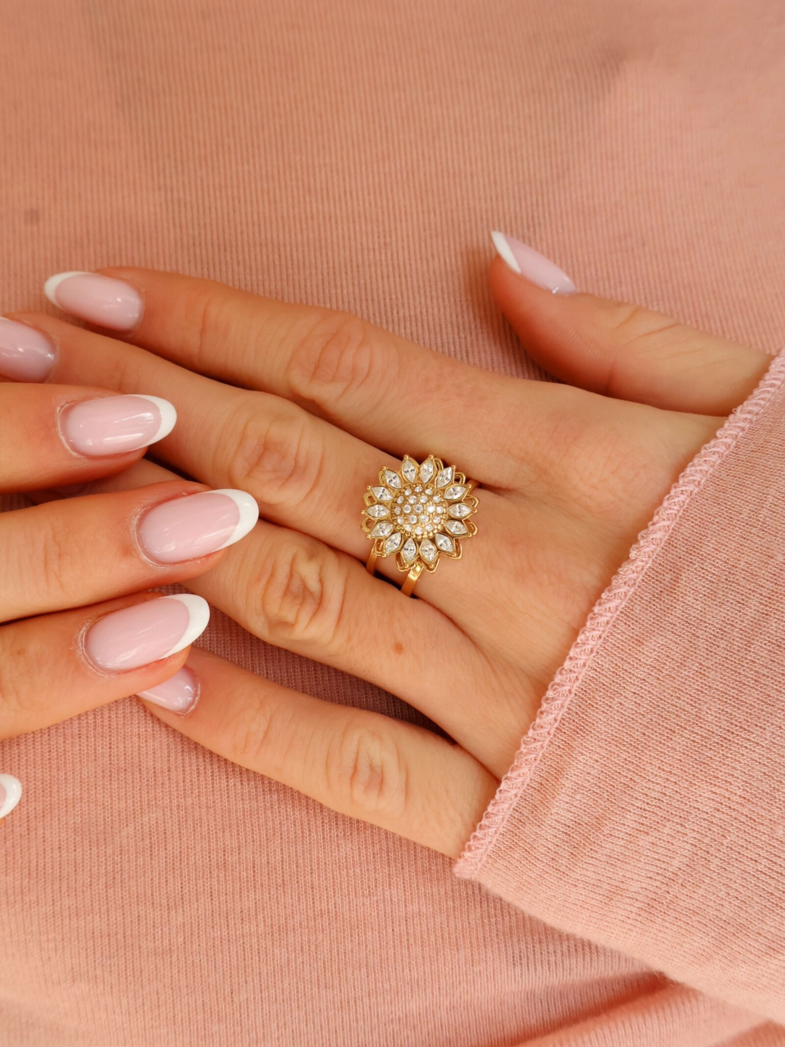Bague anti stress Jade