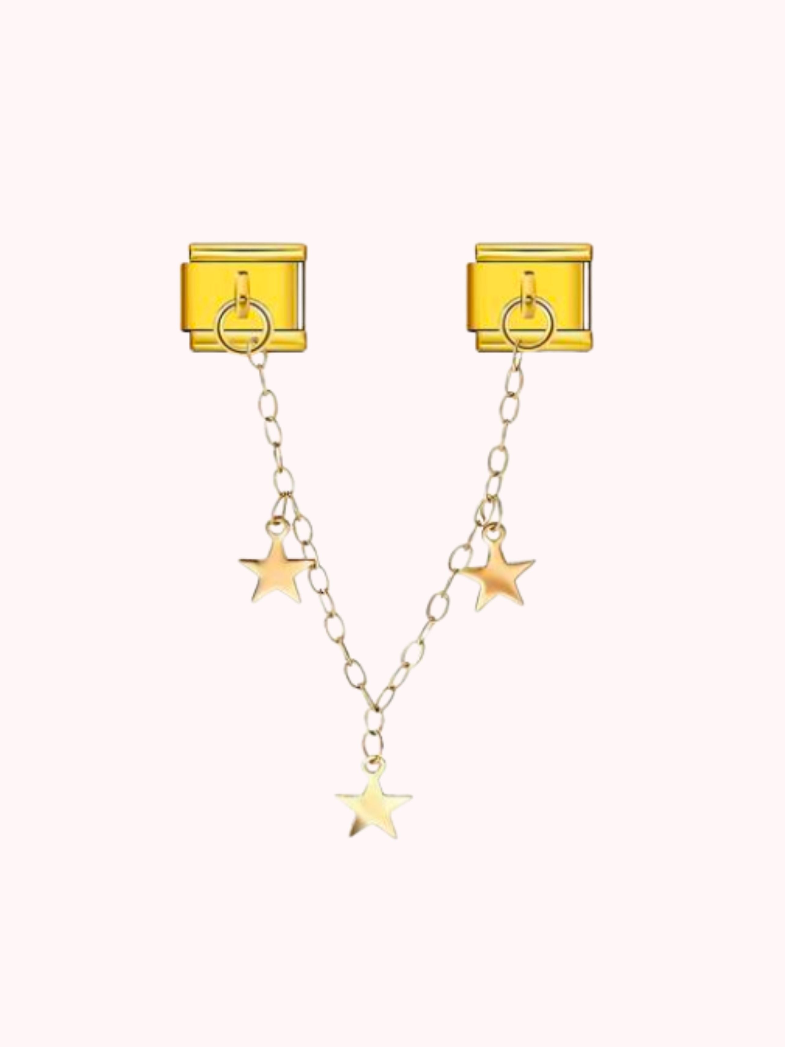Chaîne étoiles pendentes