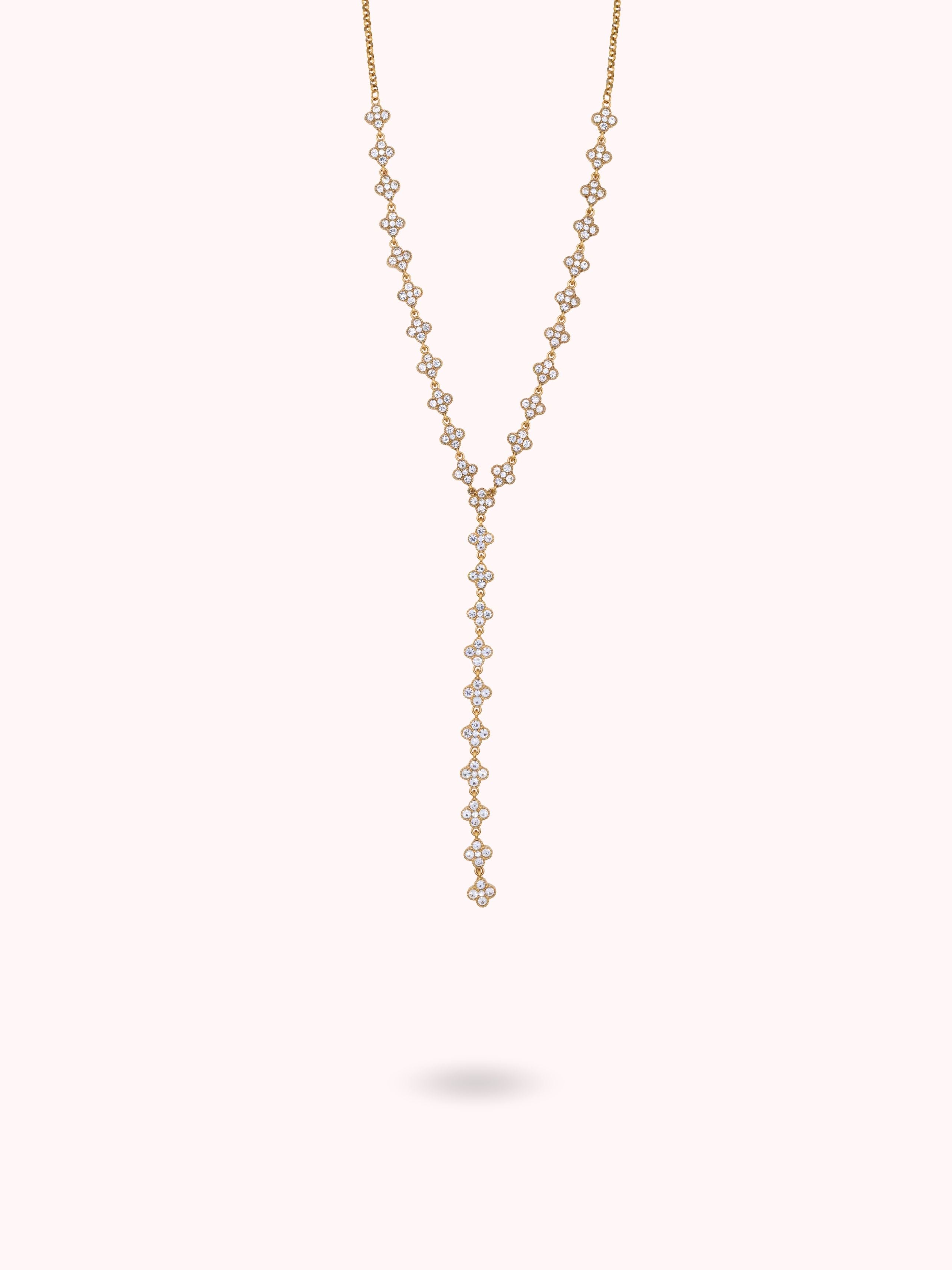 Collier Lumi blanc