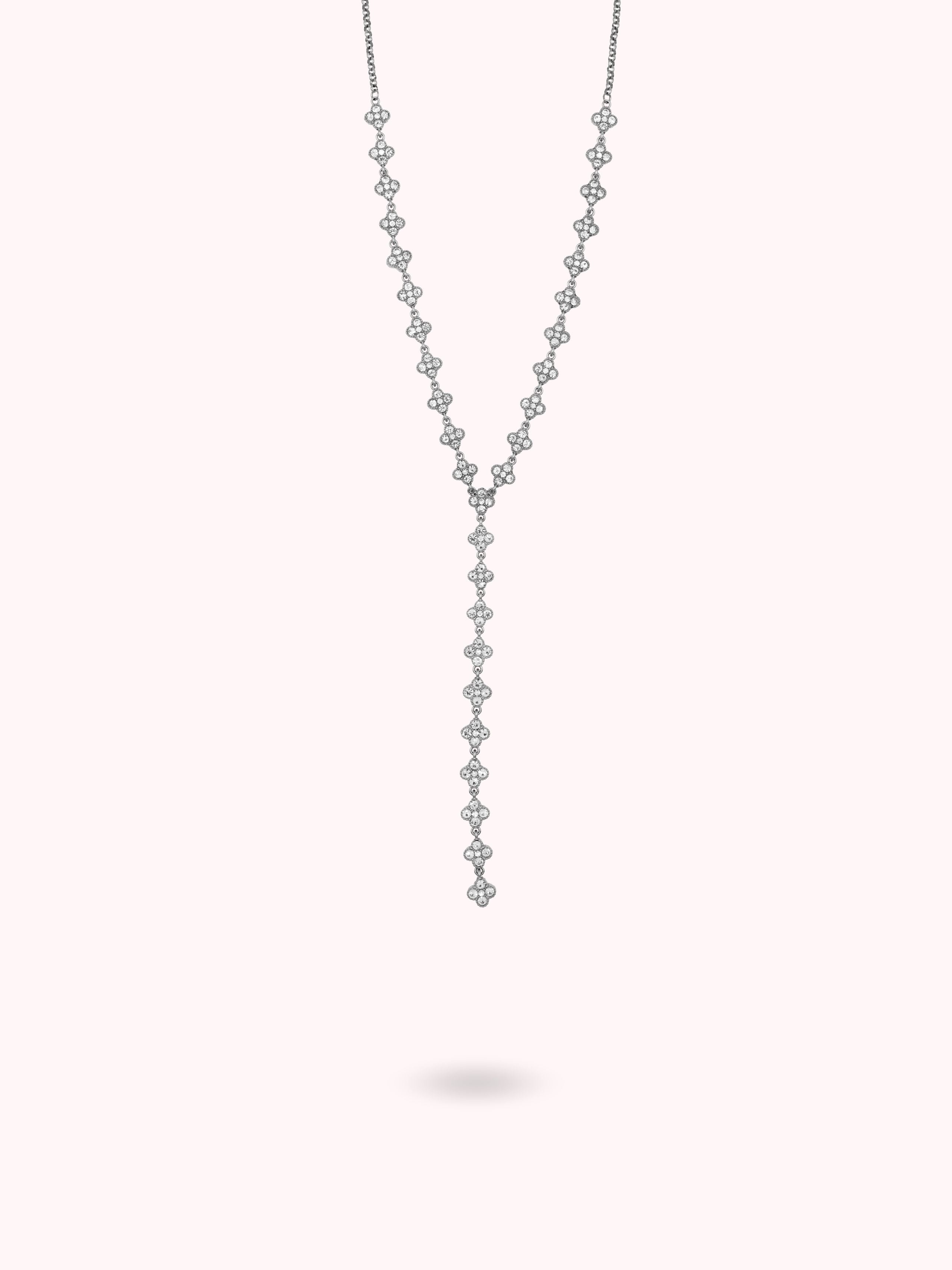 Collier Lumi blanc