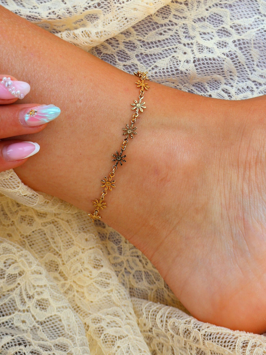 Bracelet de cheville Flora