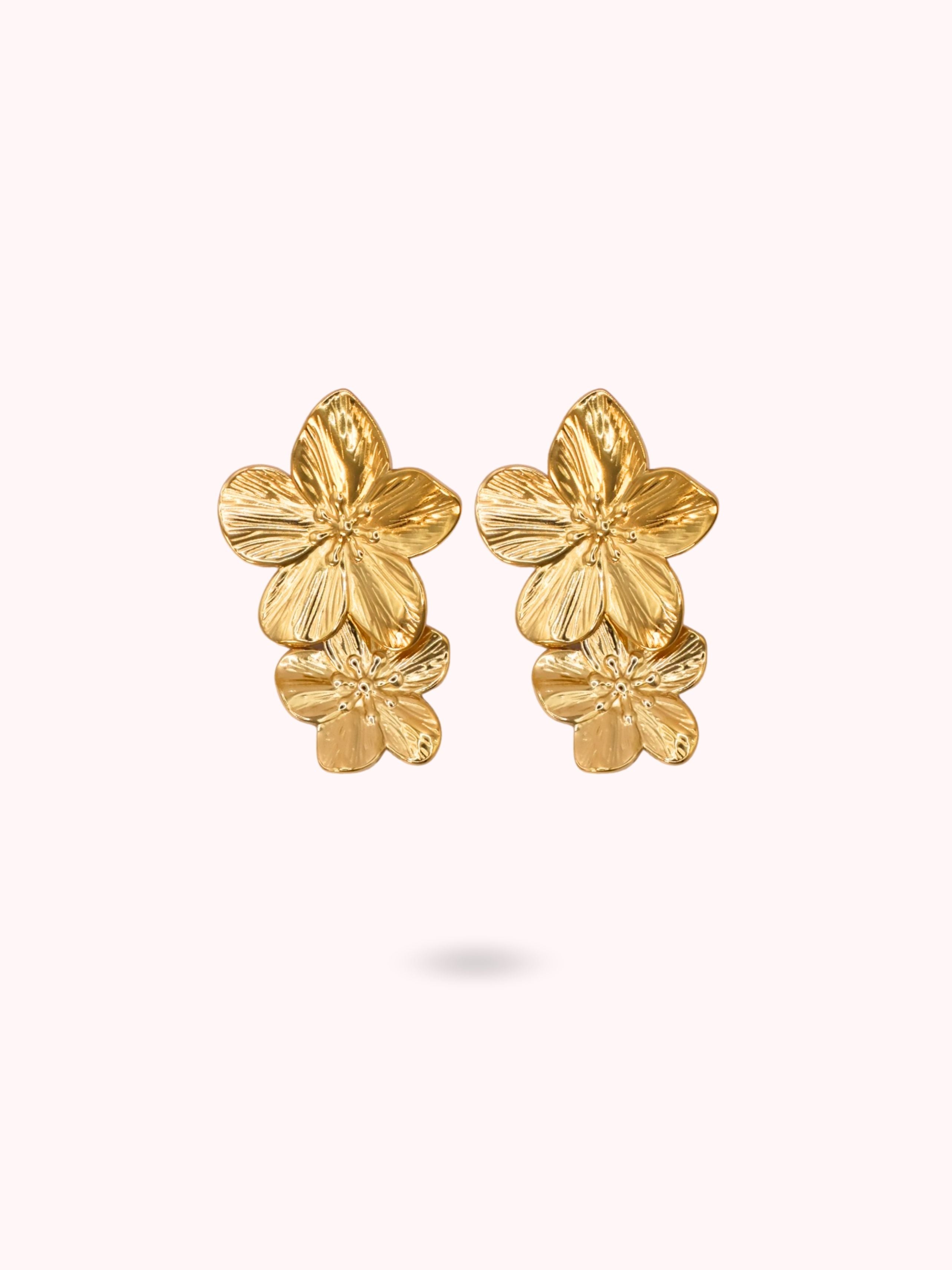Boucles d'oreilles Camélia