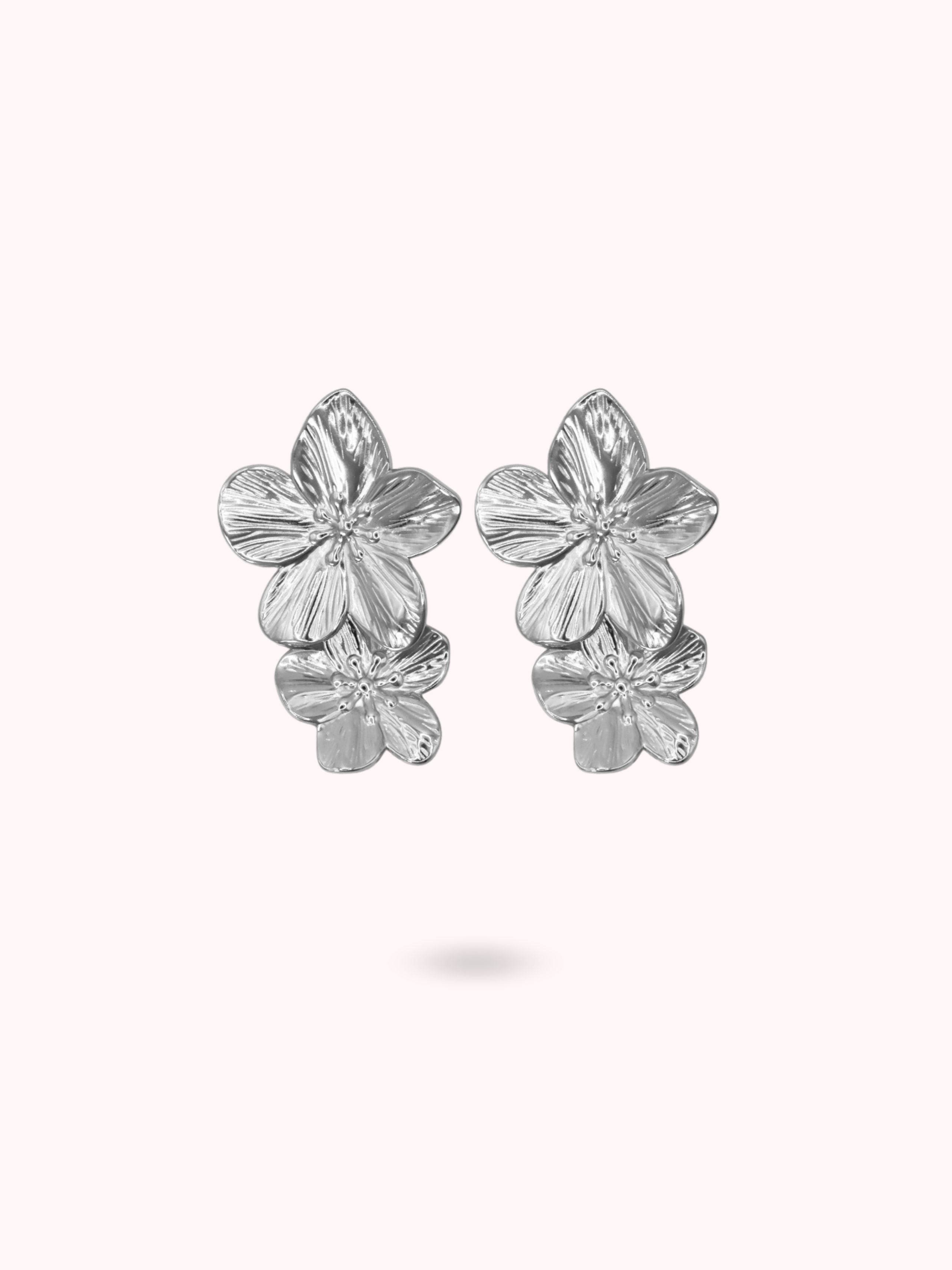Boucles d'oreilles Camélia