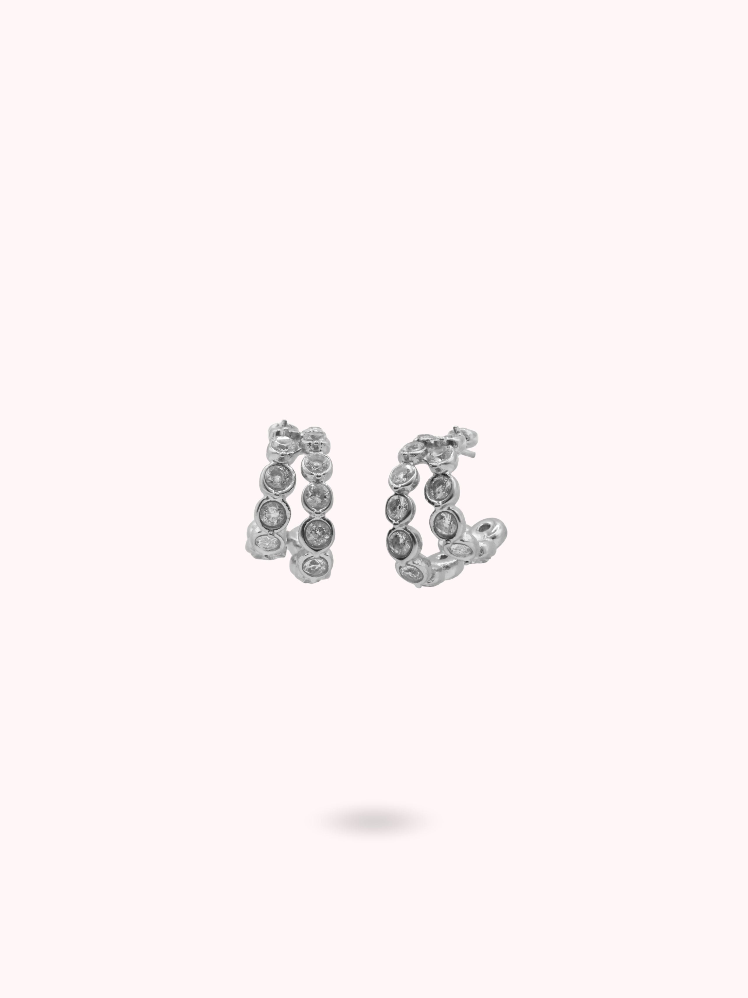Boucles d'oreilles Cristal