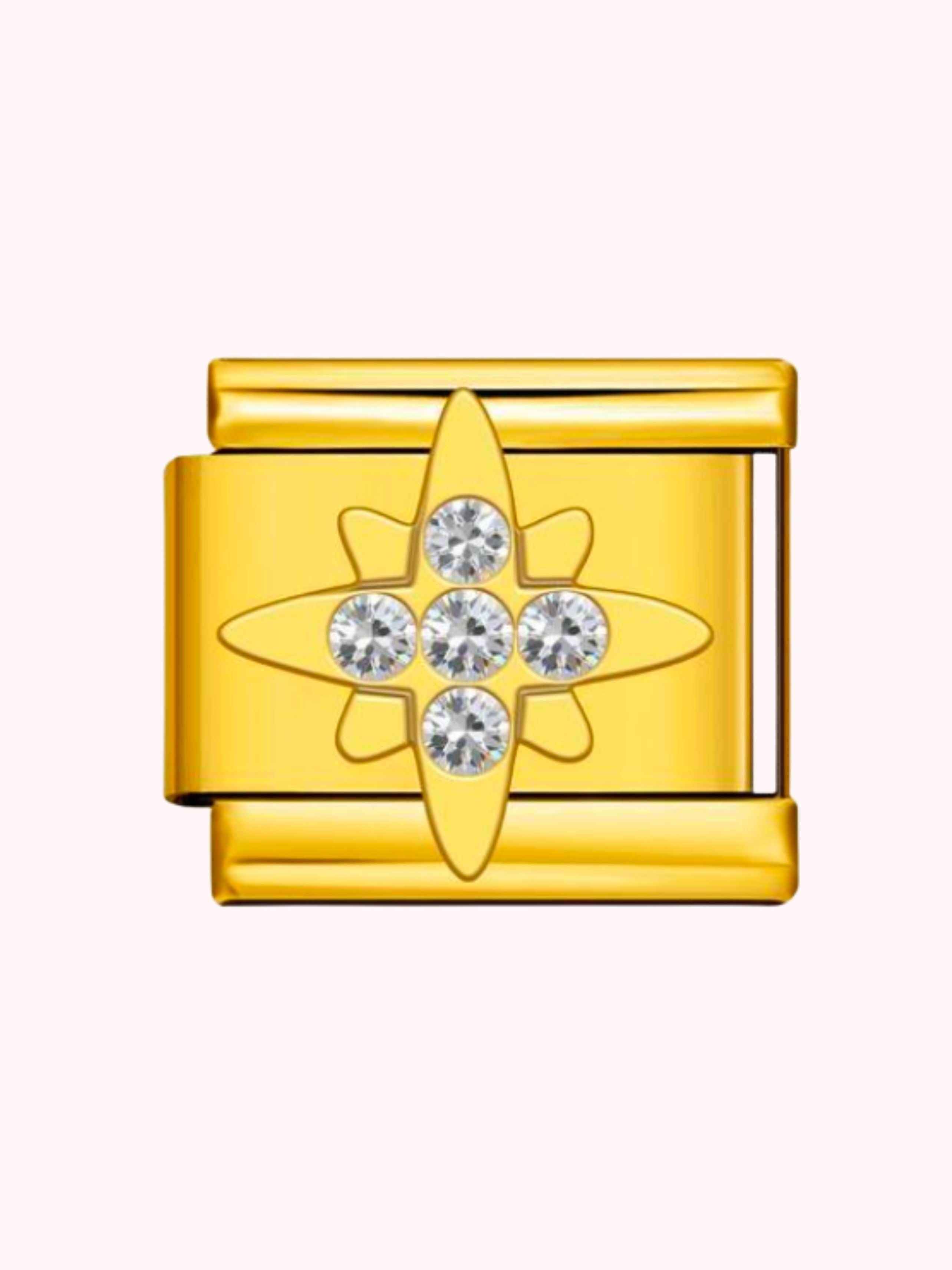 Étoile avec strass
