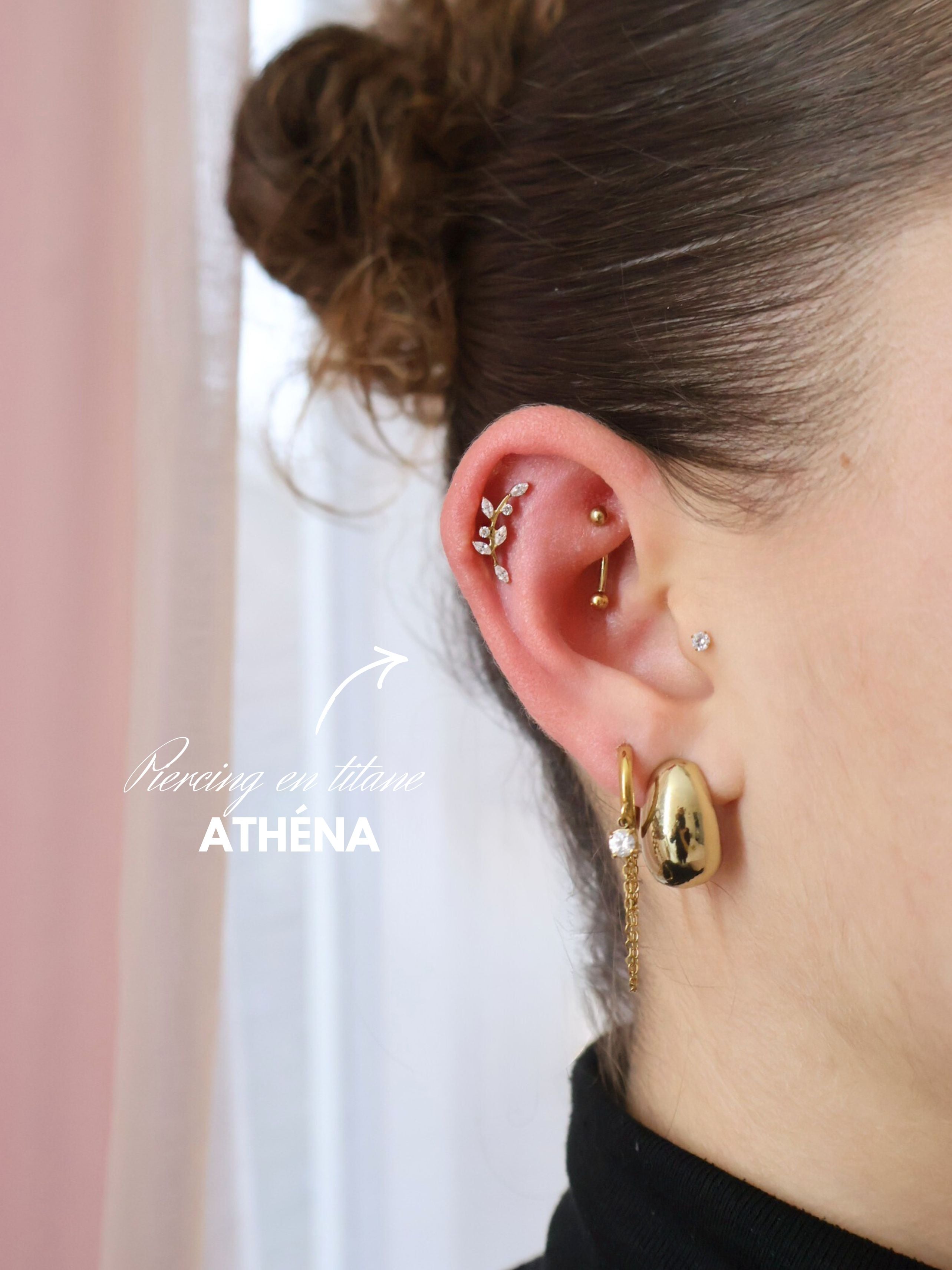 Piercing Titane Athéna