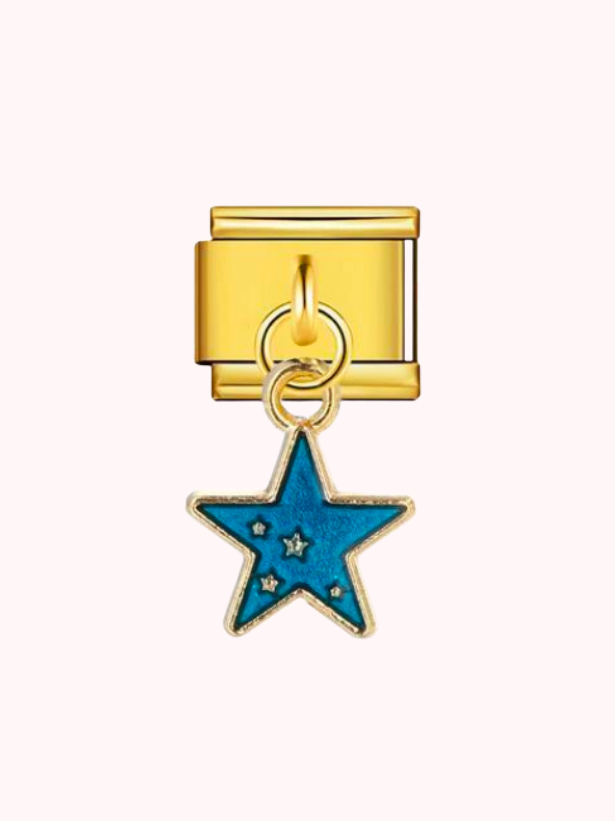 Pendentif étoile bleue