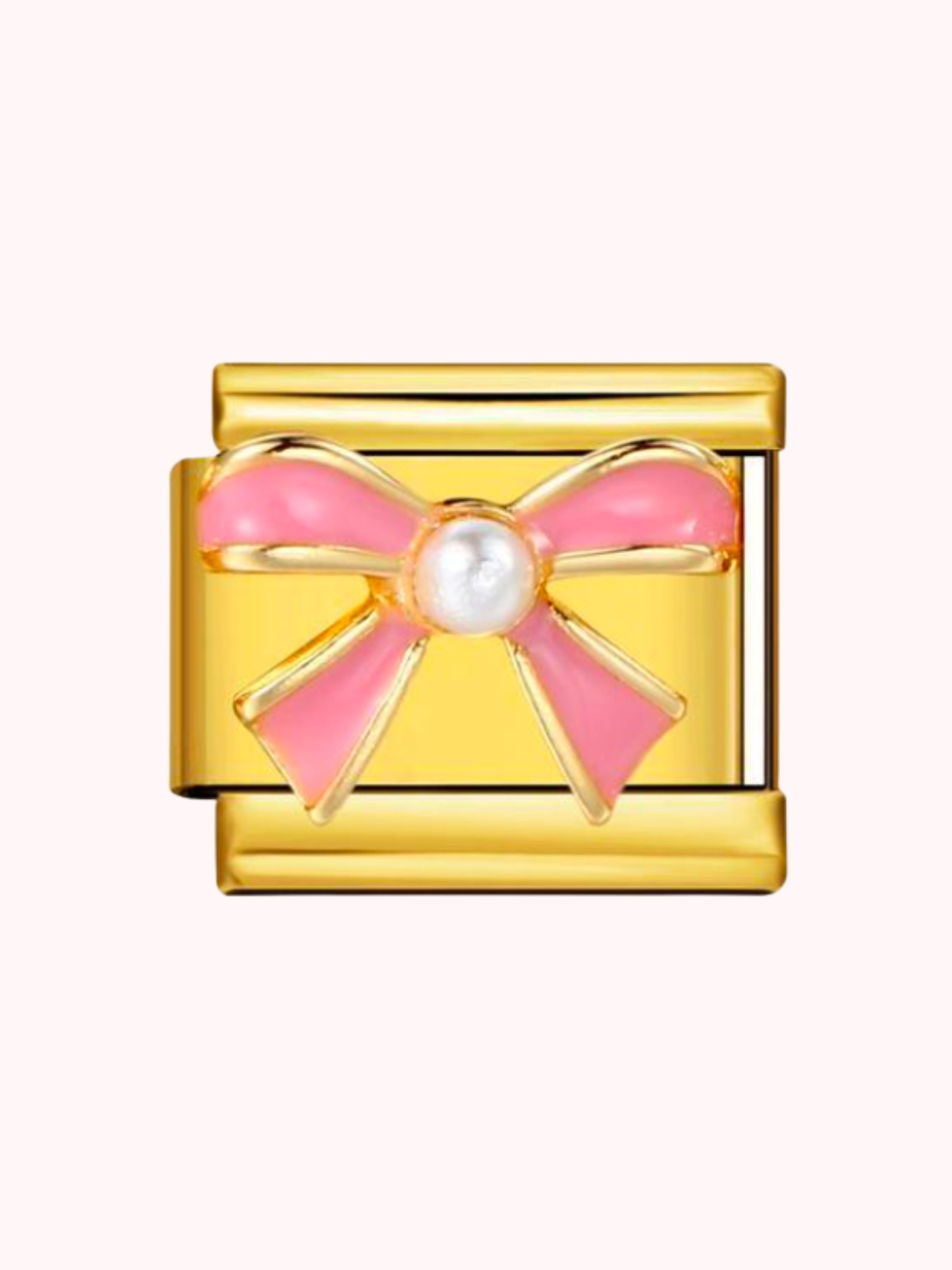 Noeud papillon rose