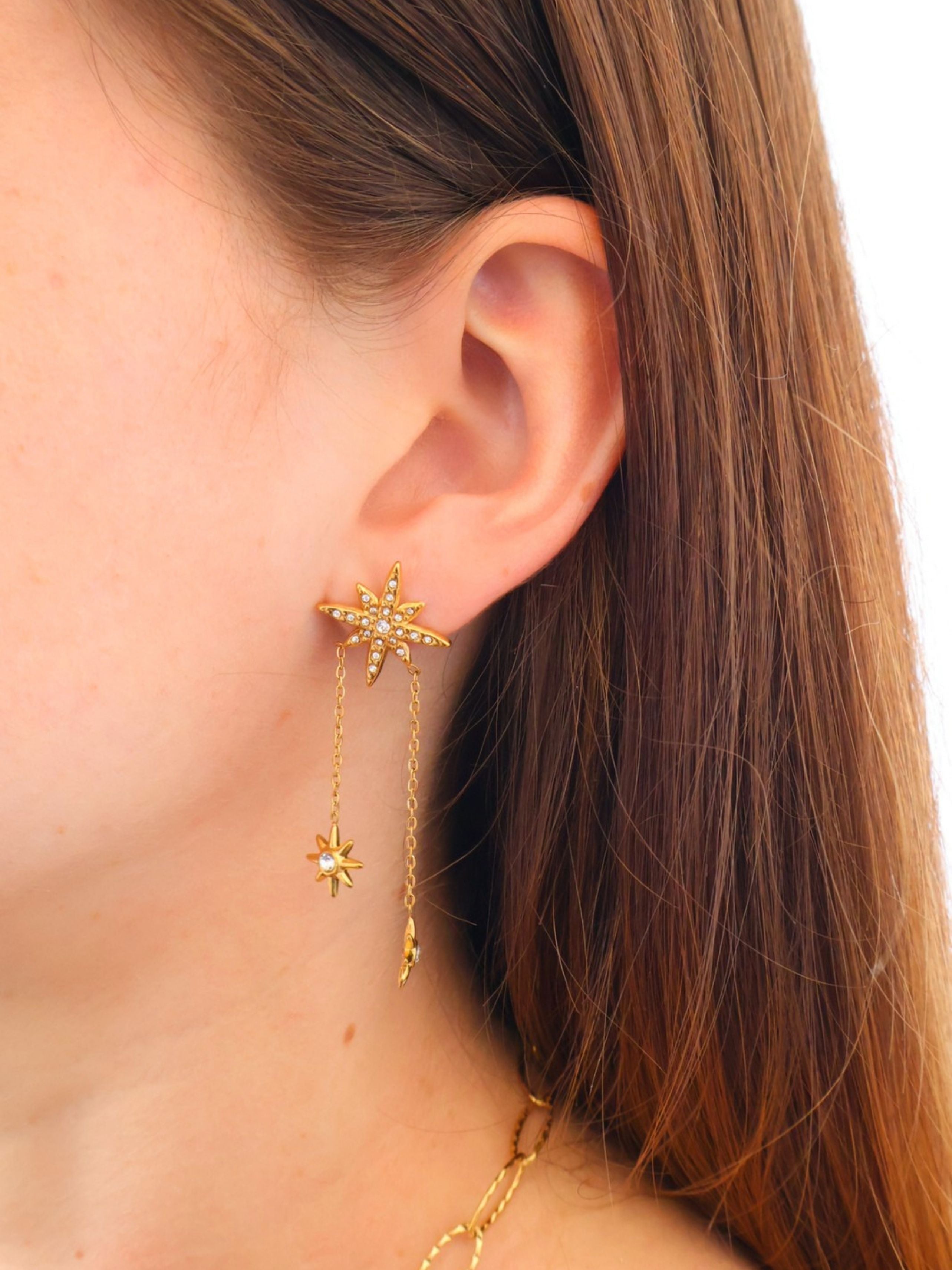 Boucles d'oreilles Éclipse