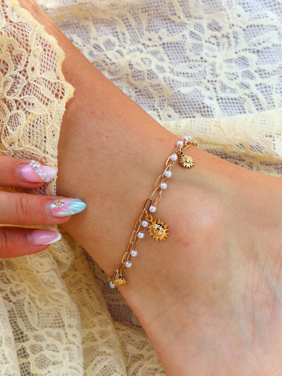 Bracelet de cheville Solara