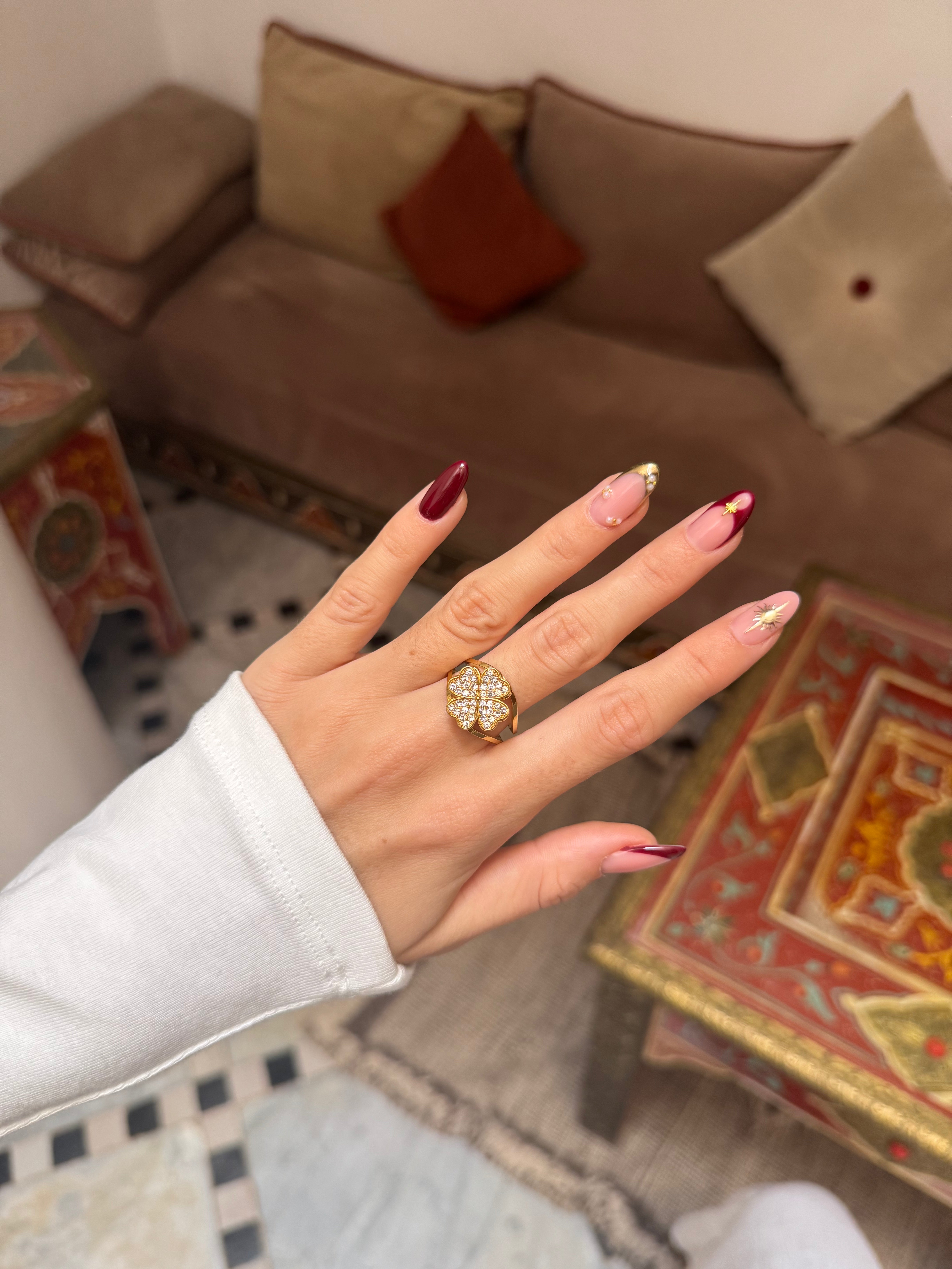Bague anti stress Lucky