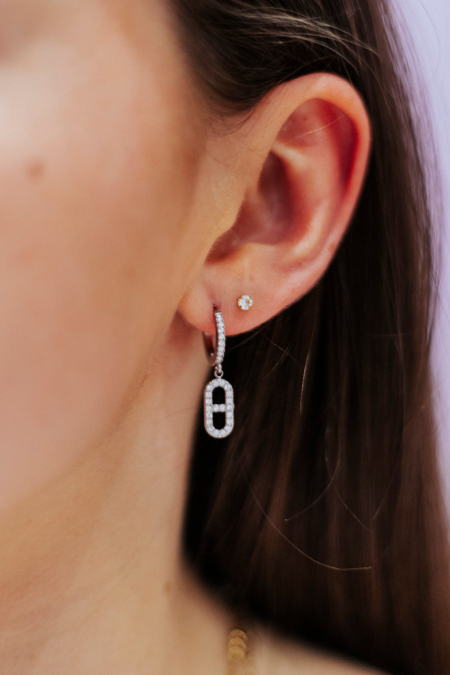 Boucles d'oreilles Gaïa