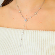 Collier pluie d'étoiles