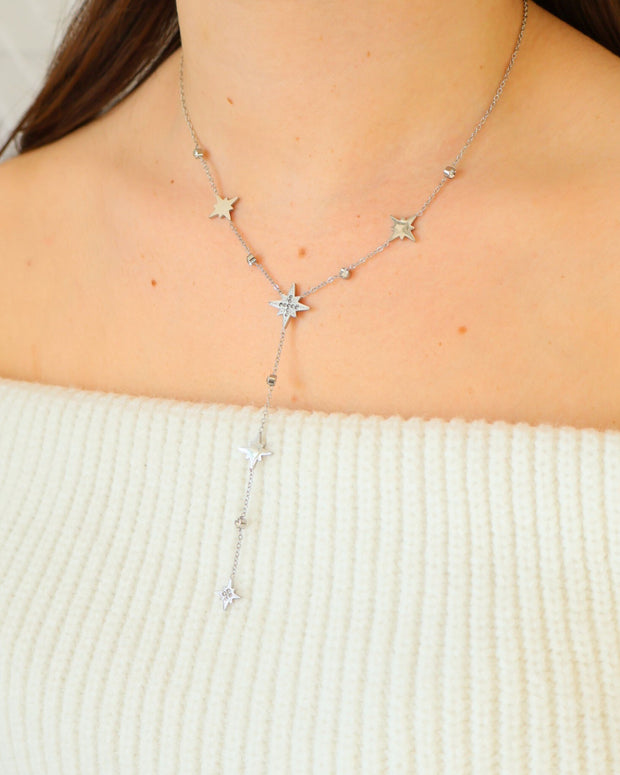 Collier pluie d'étoiles