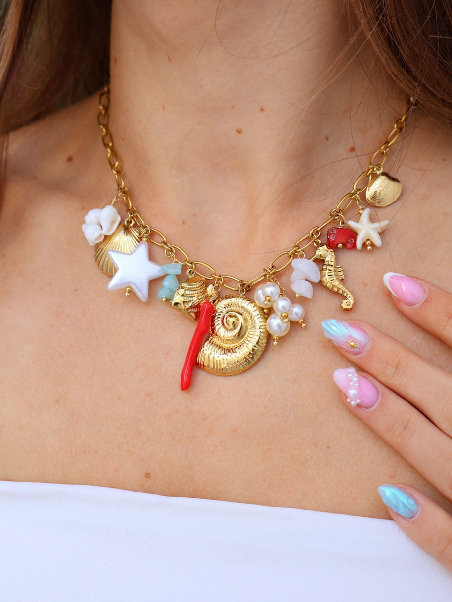 Collier Coralia