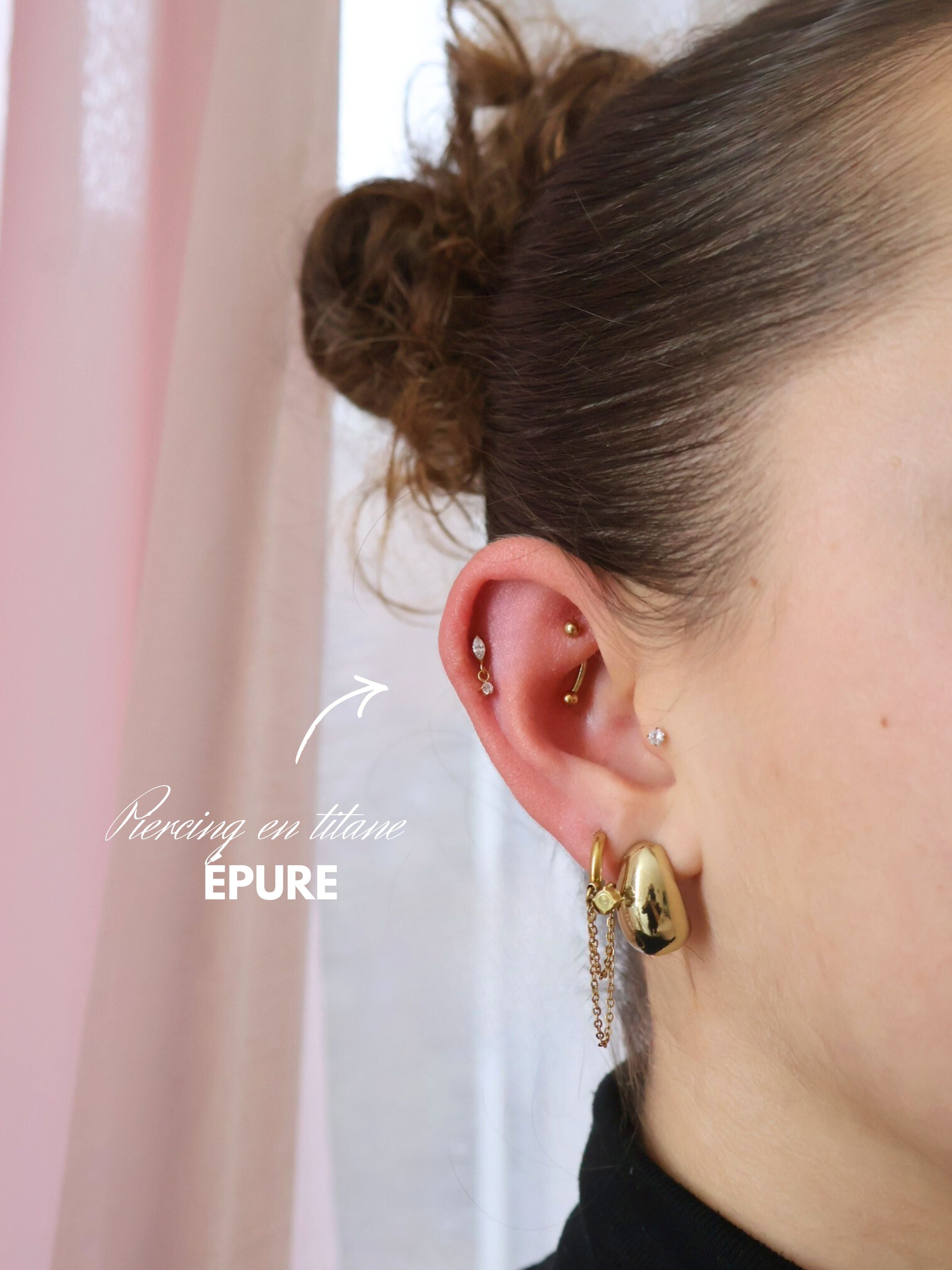 Piercing Titane Épure