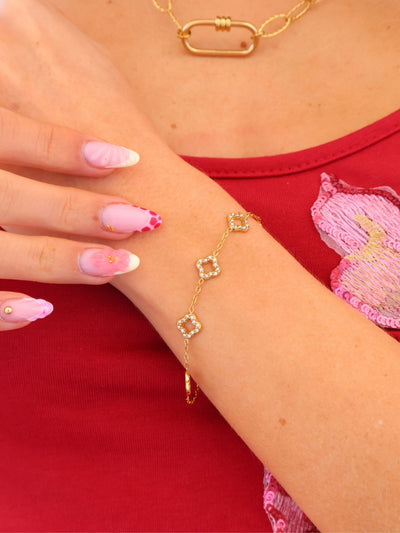 Bracelet Trèfle
