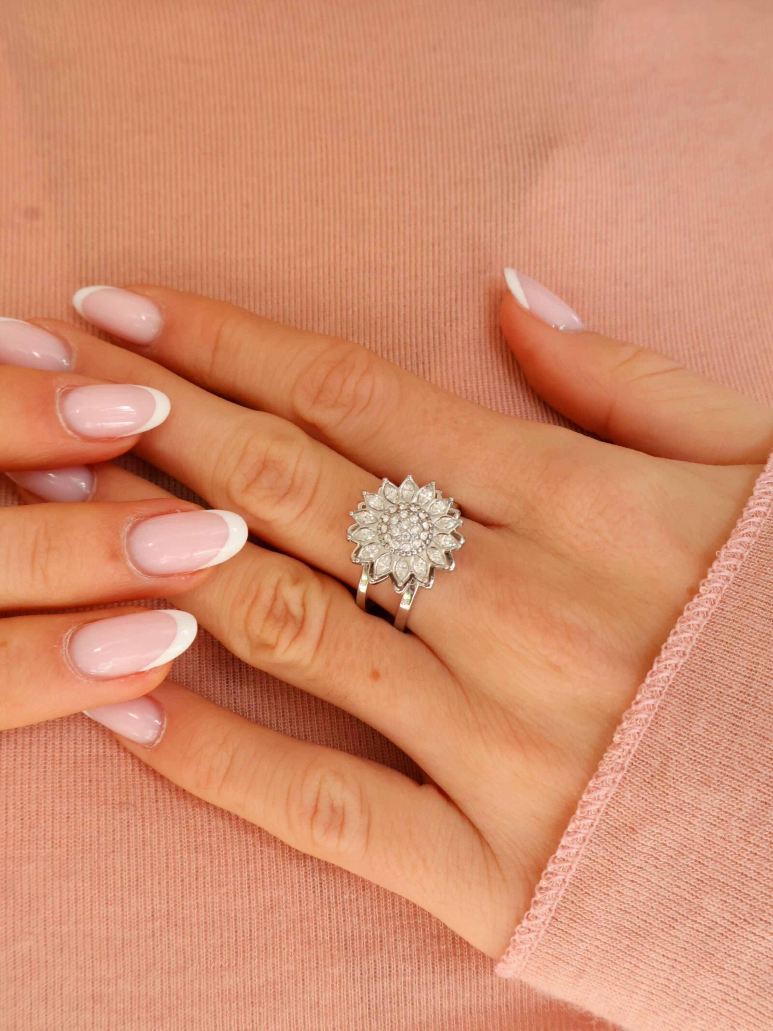 Bague anti stress Jade