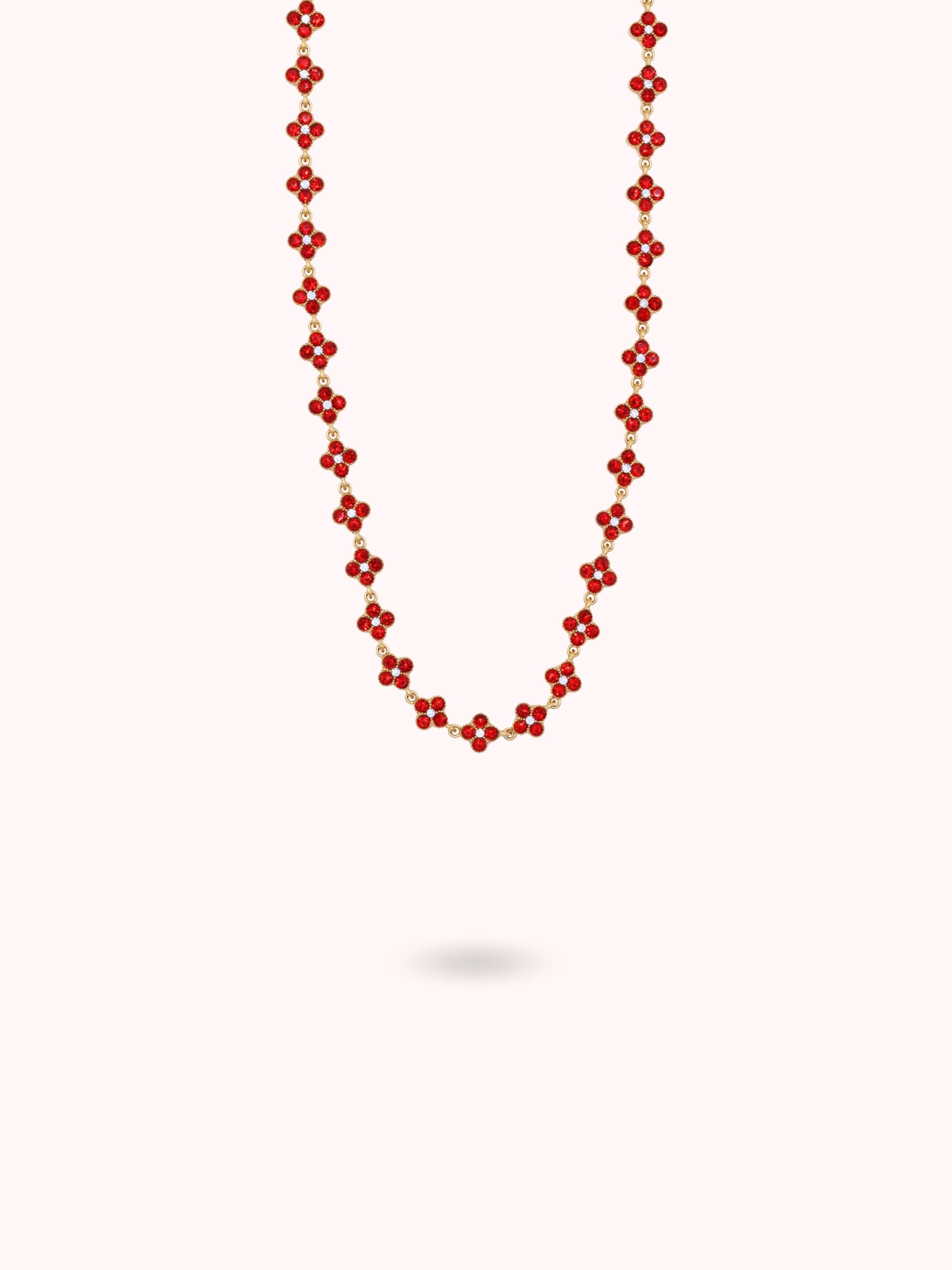 Collier Judith Rouge