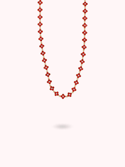 Collier Judith Rouge