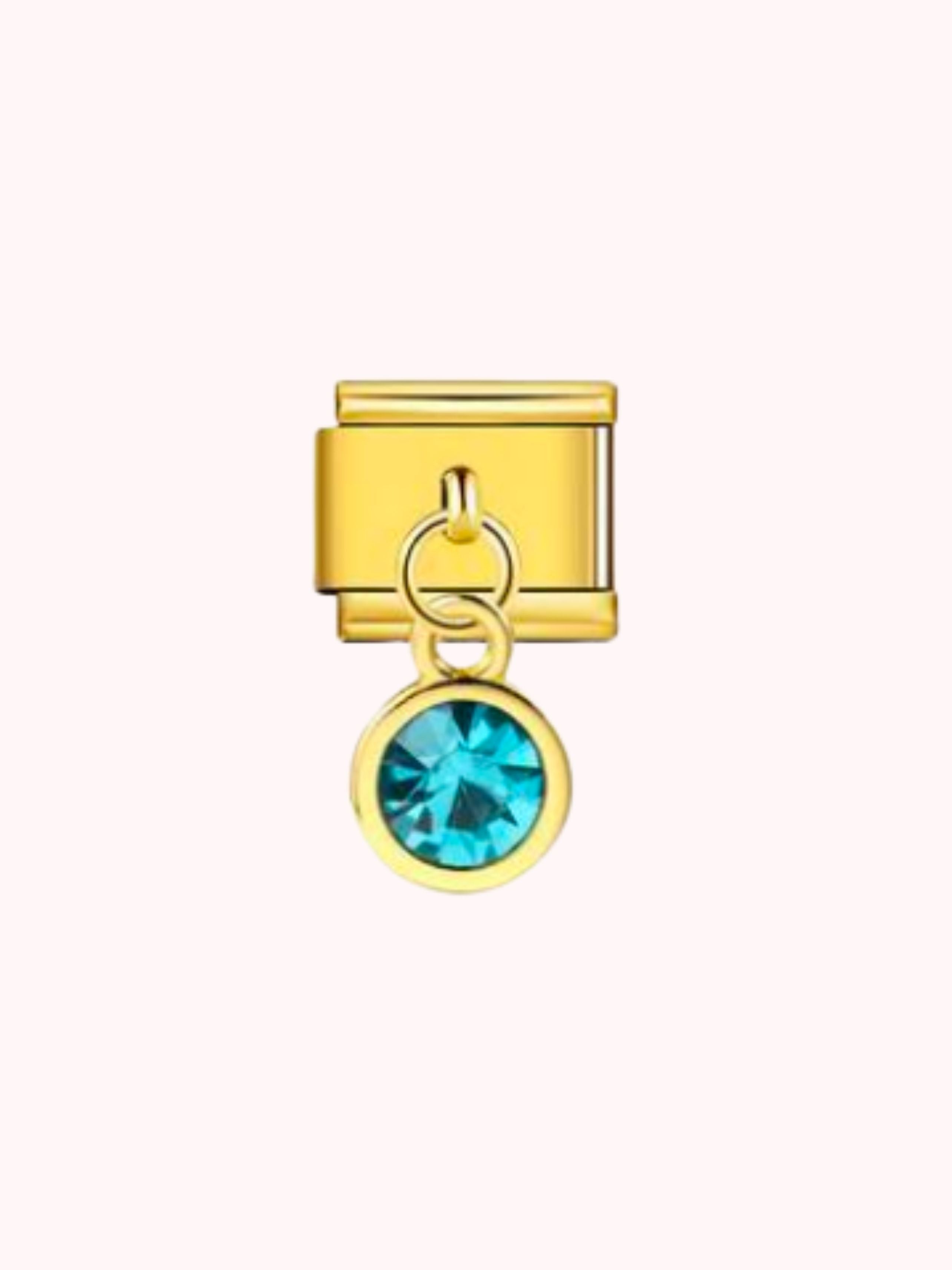 Pendentif pierre bleue