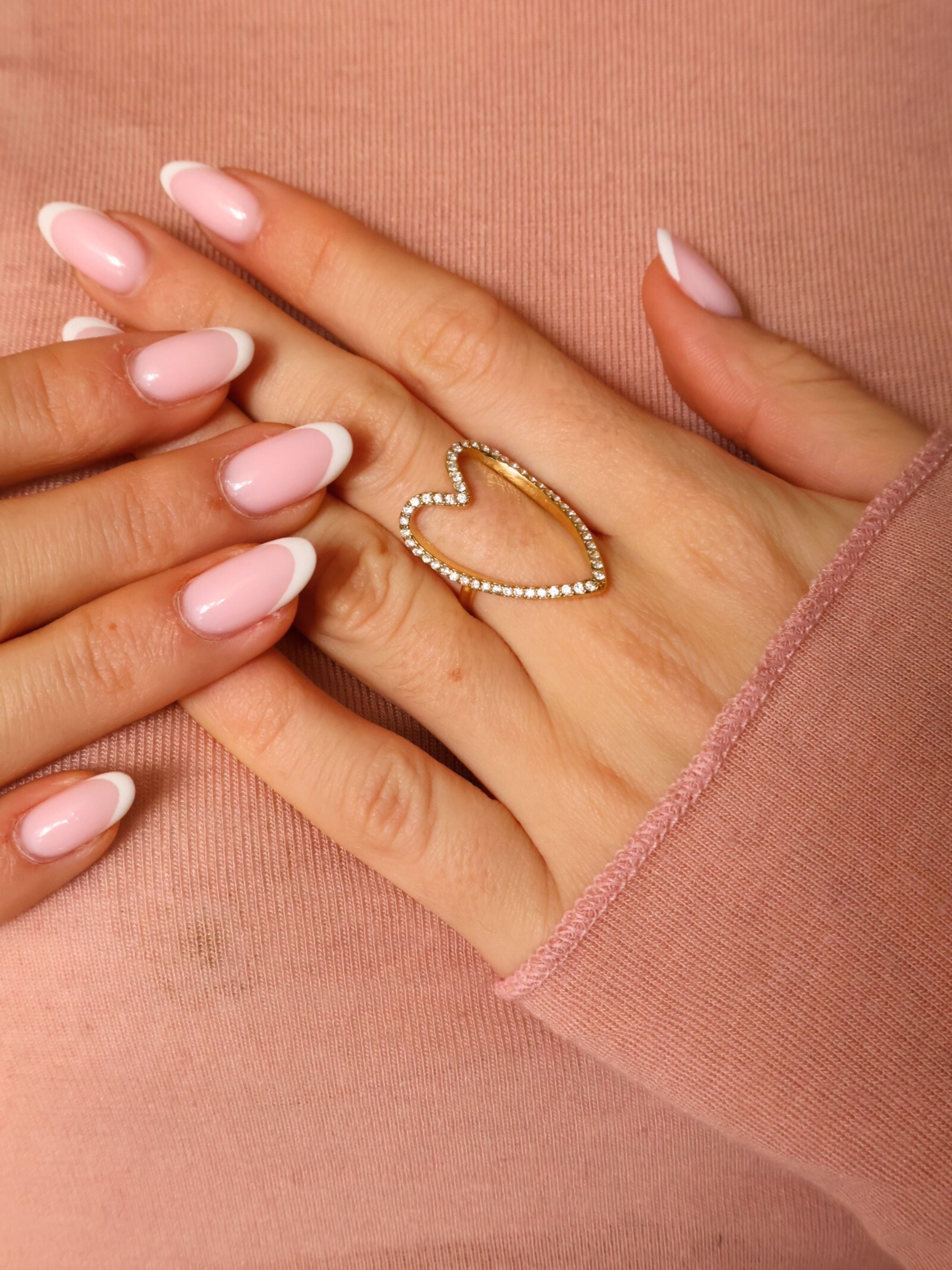 Bague Coeur à strass