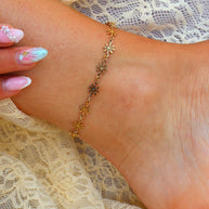 Bracelet de cheville Flora