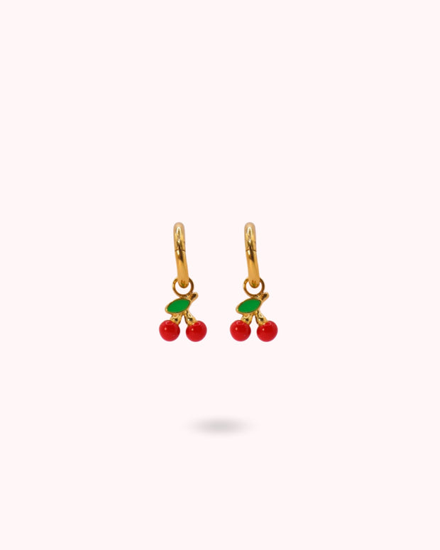Boucles d'oreilles Cherry