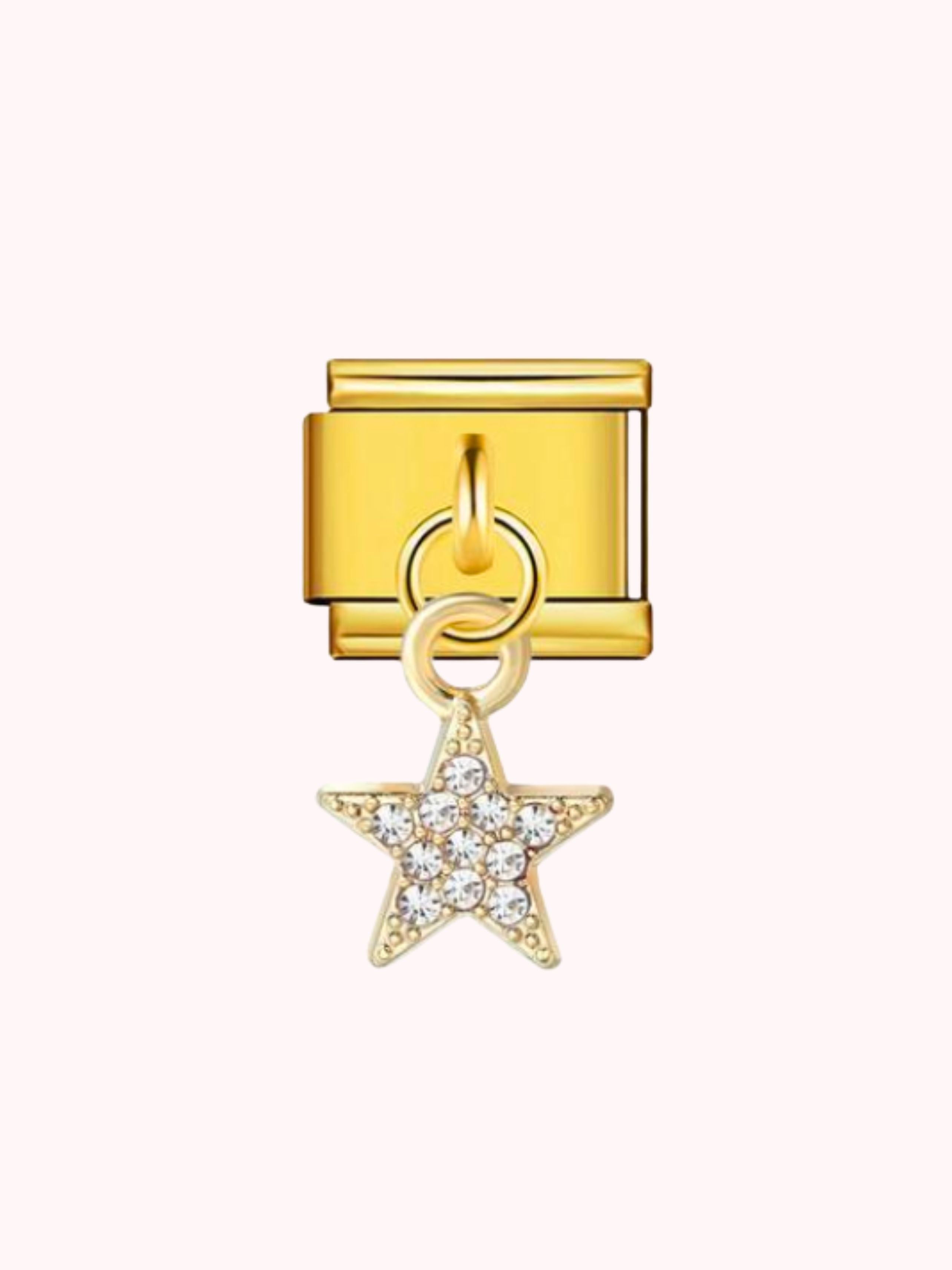 Pendentif étoile à strass