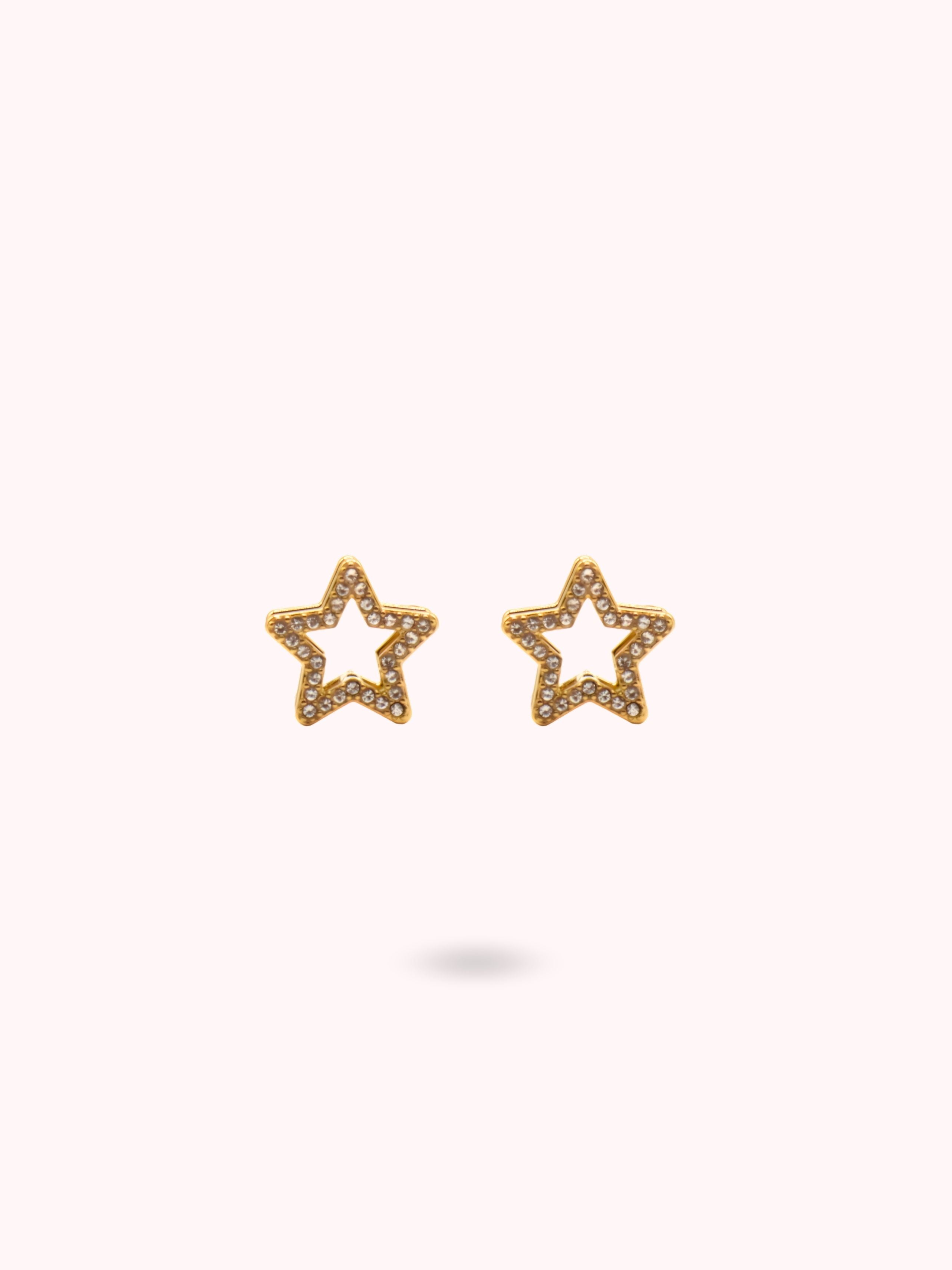 Boucles d'oreilles Étoile