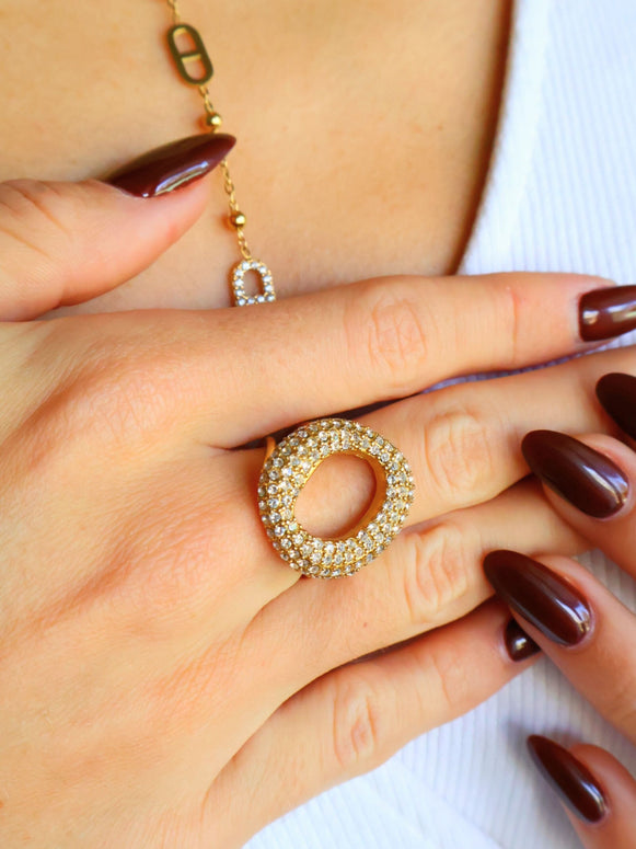 Bague Camilla à strass