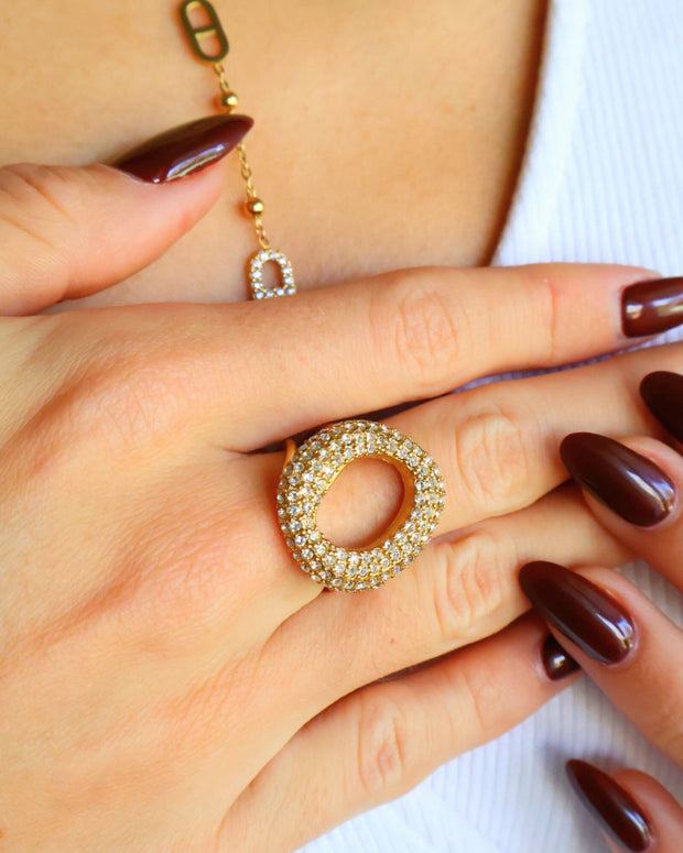 Bague Camilla à strass