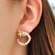 Boucles d'oreilles Nébula