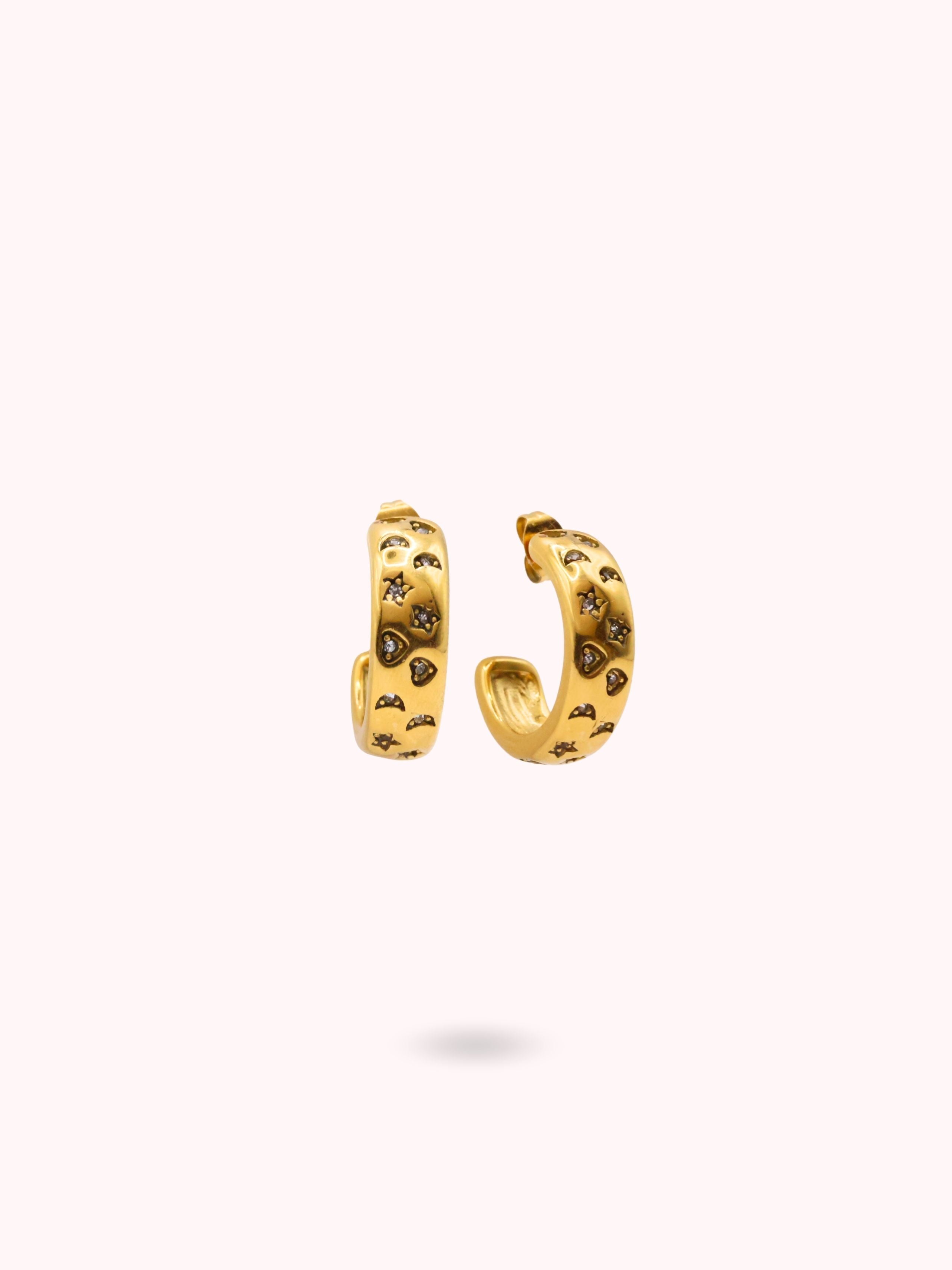 Boucles d'oreilles Constellation