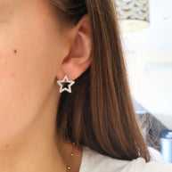 Boucles d'oreilles Étoile