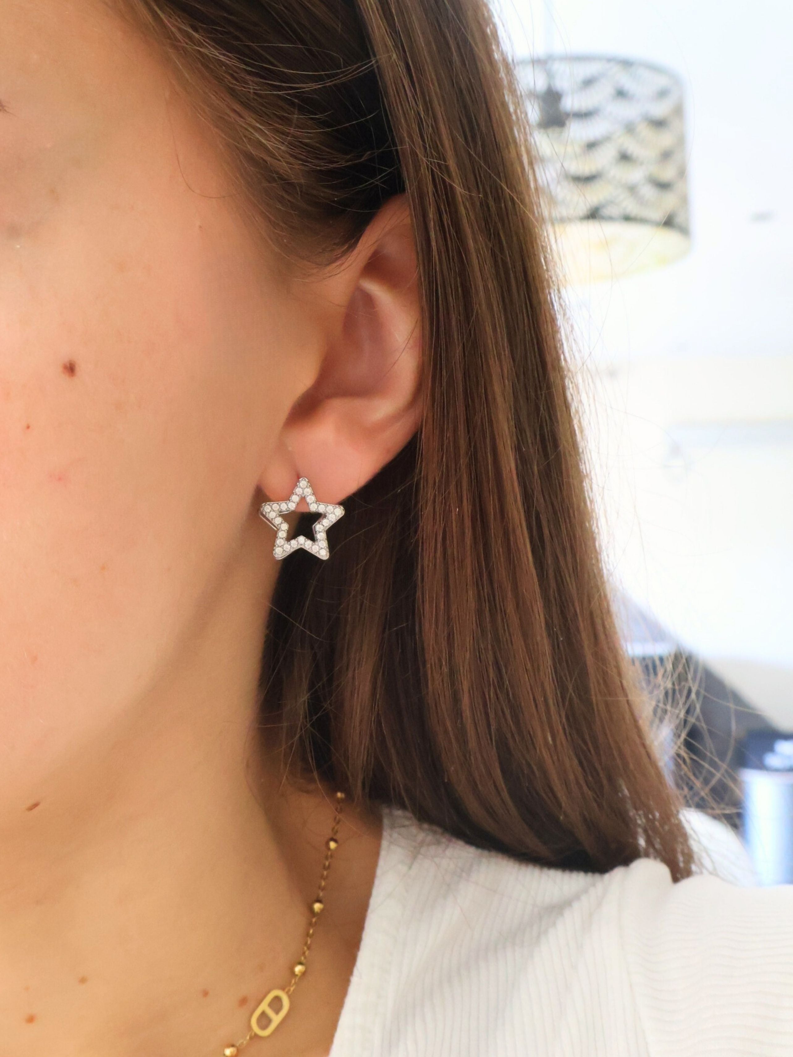 Boucles d'oreilles Étoile