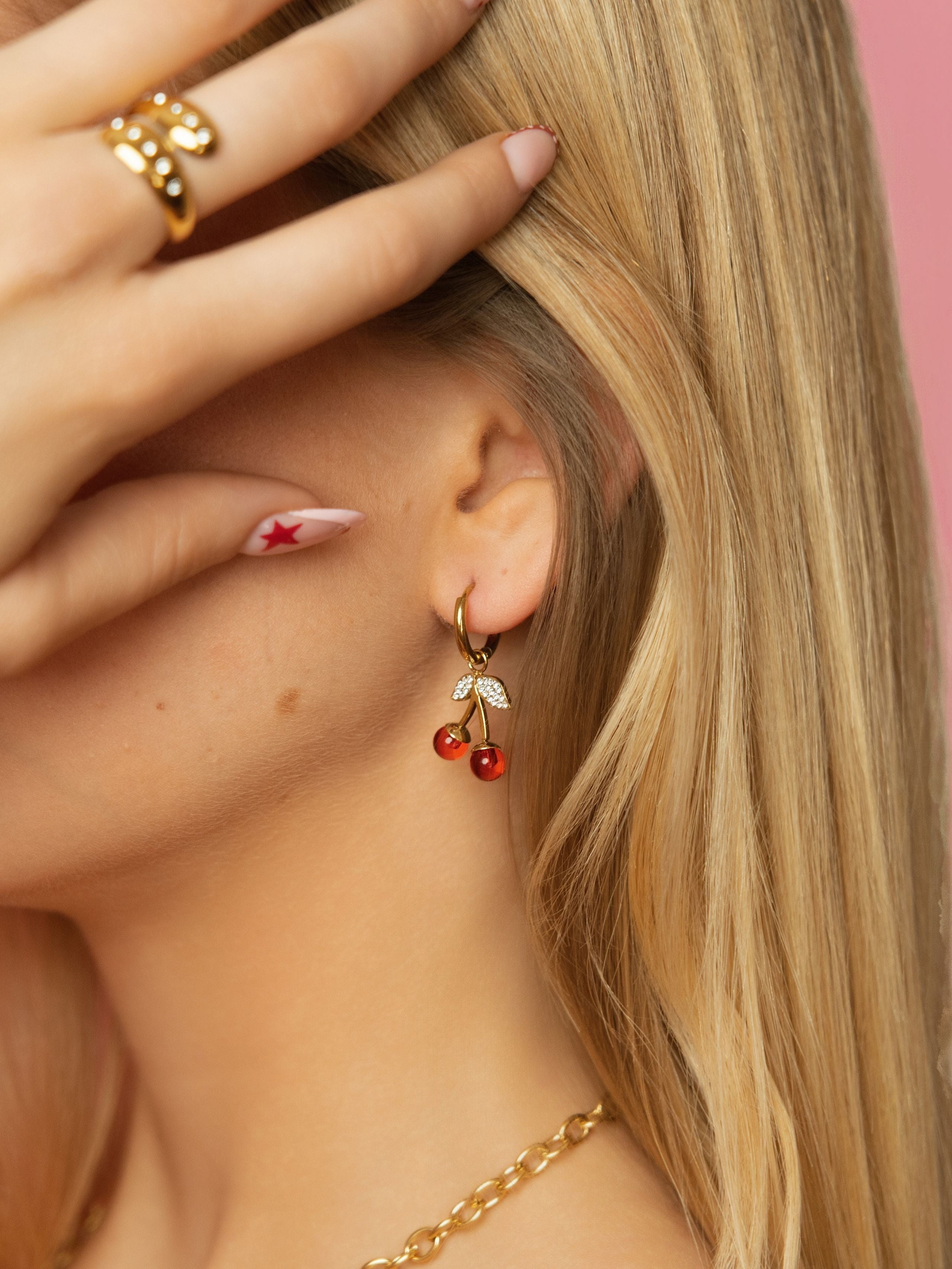 Boucles d'oreilles Cereza