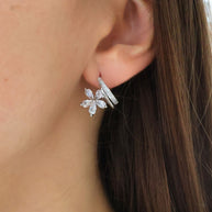Boucles d'oreilles Lunaria