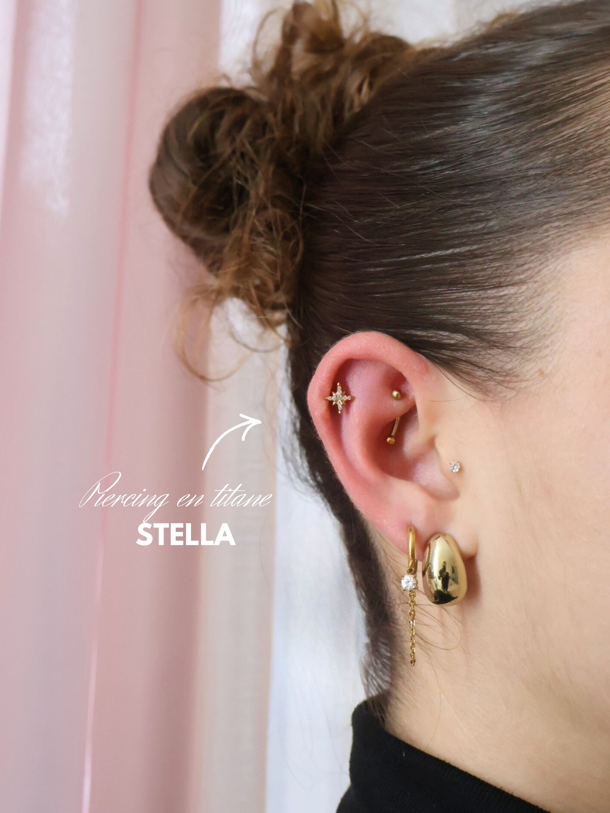 Piercing Titane Stella