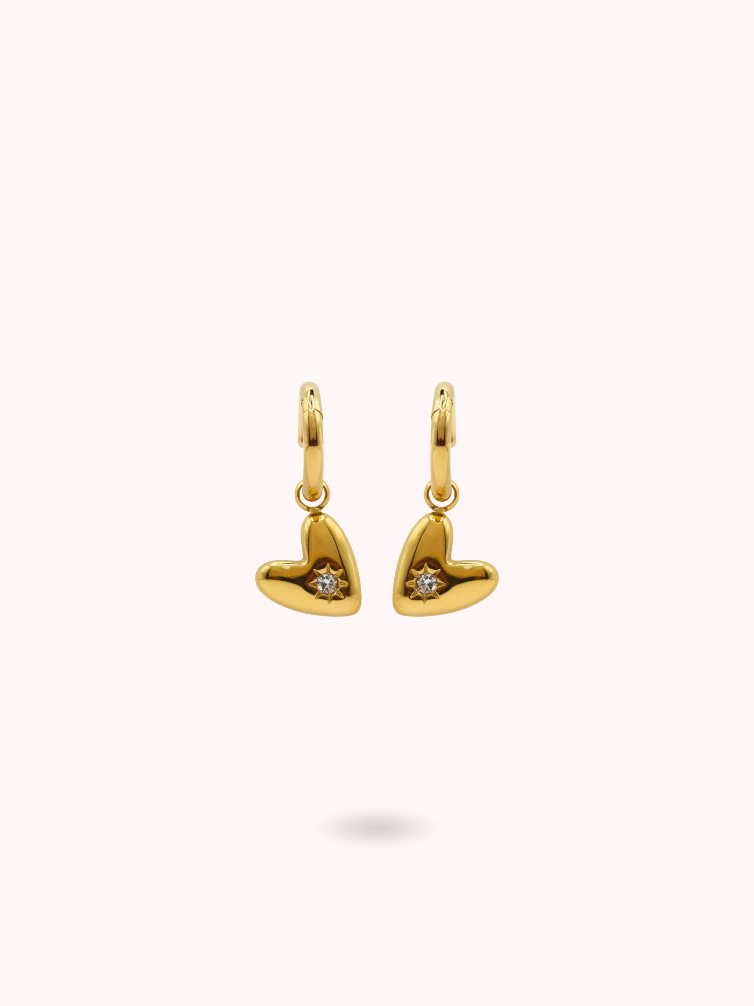 Boucles d'oreilles Coeur