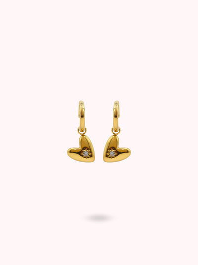Boucles d'oreilles Coeur