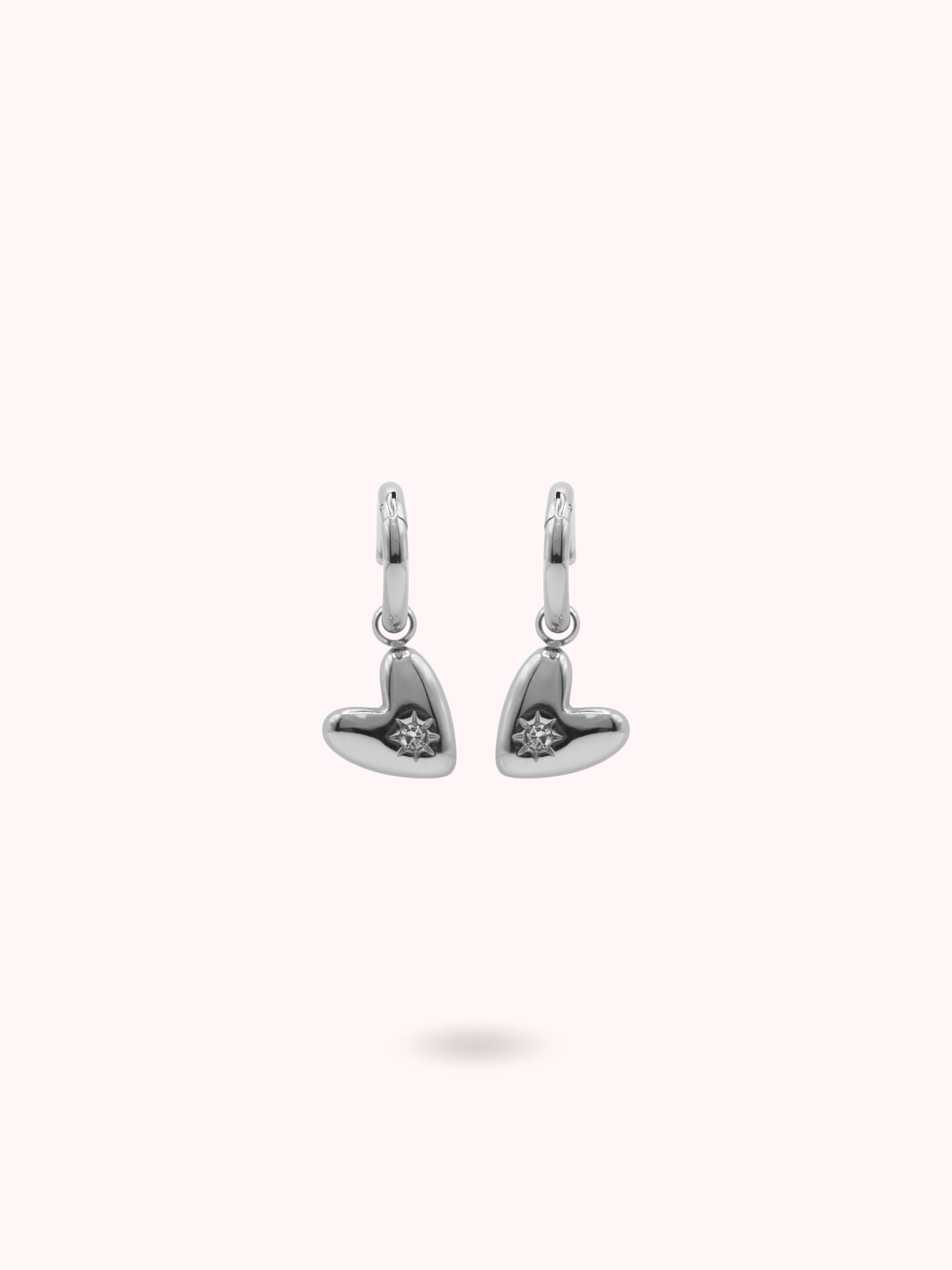 Boucles d'oreilles Coeur