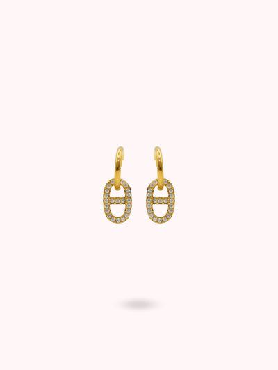 Boucles d'oreilles Émeraude