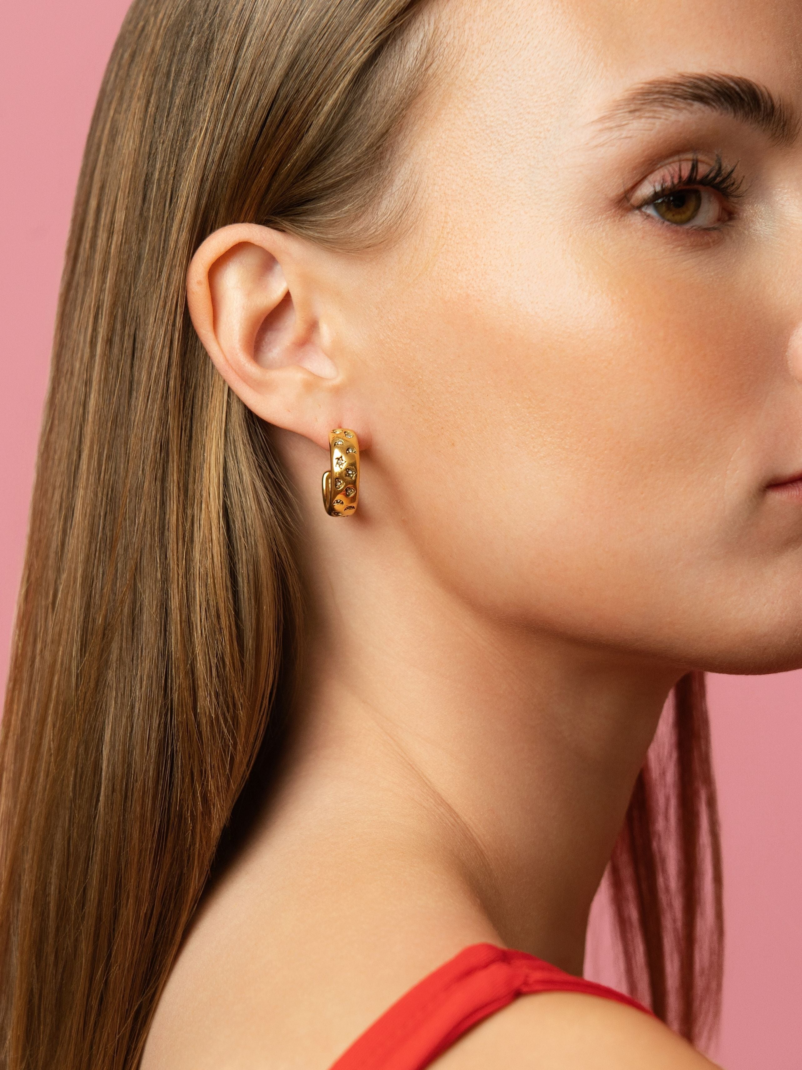 Boucles d'oreilles Constellation