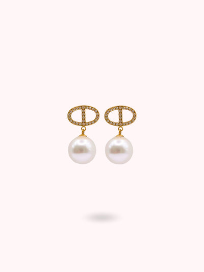 Boucles d'oreilles Capuccino