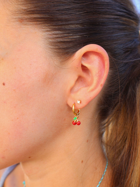 Boucles d'oreilles Cherry