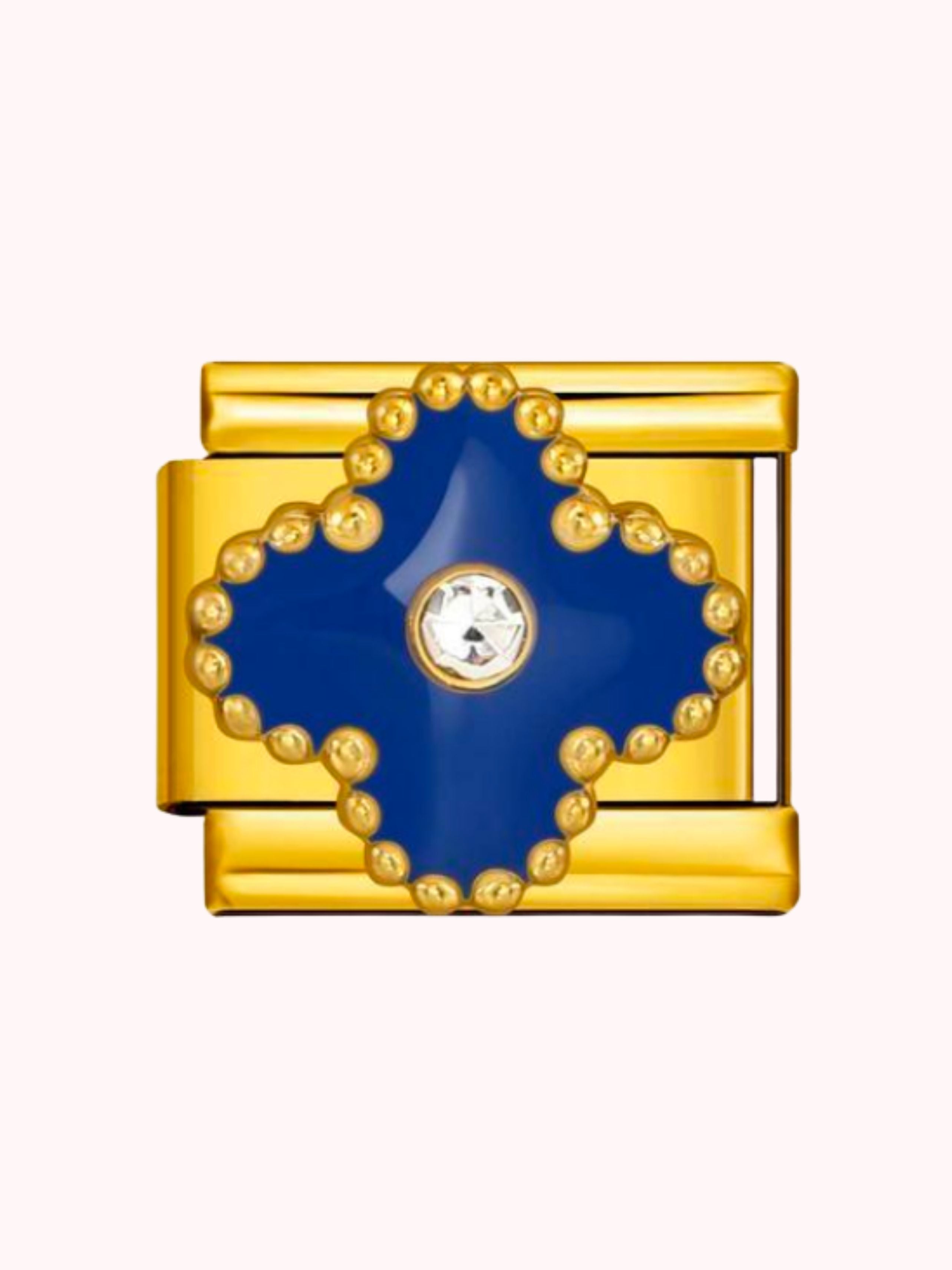 Trèfle bleu marine