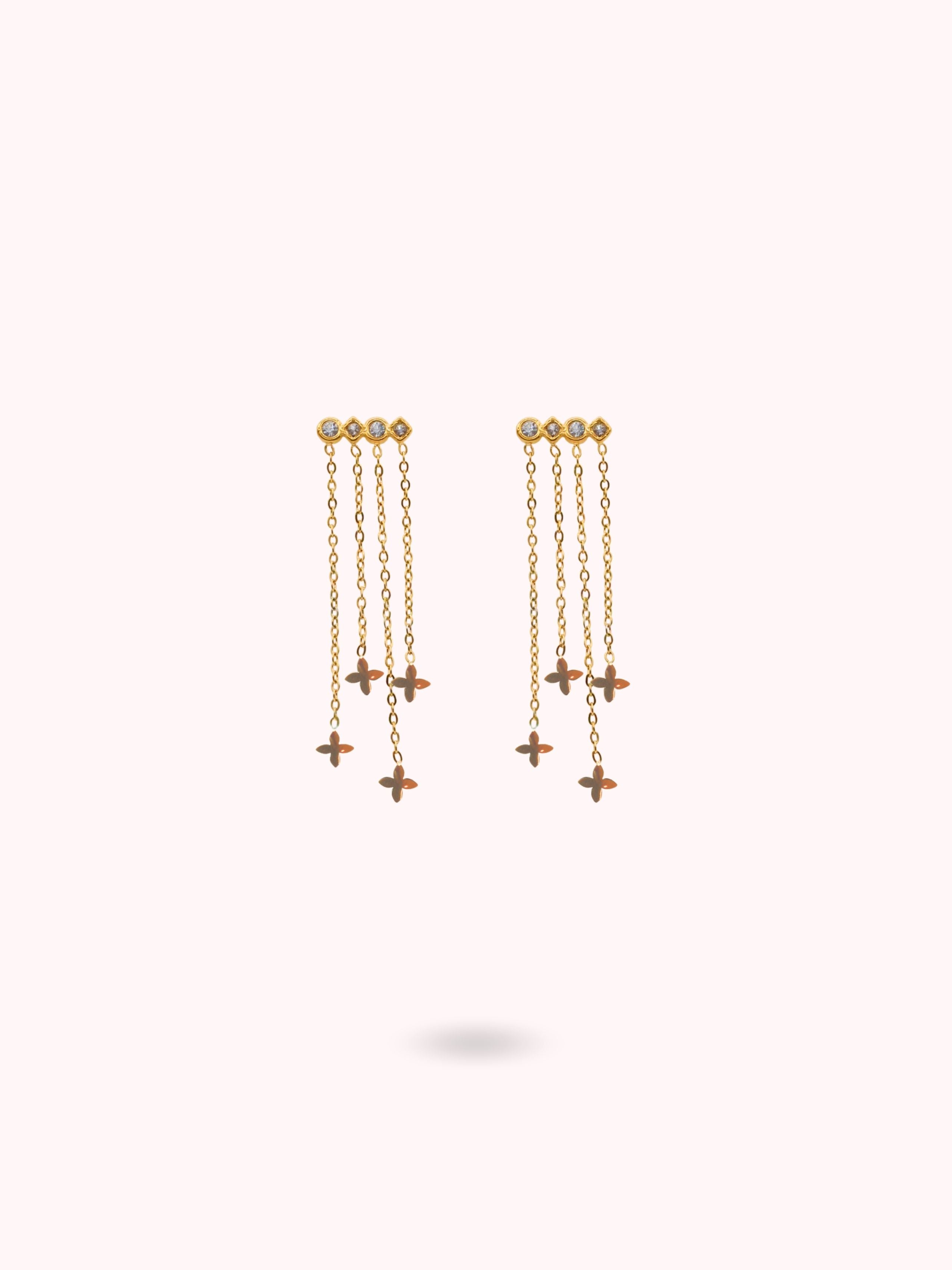 Boucles d'oreilles Pluie d'Étoiles